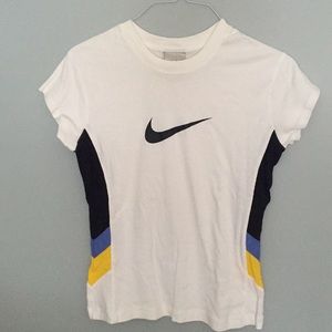 Nike T-Shirt with track jacket.